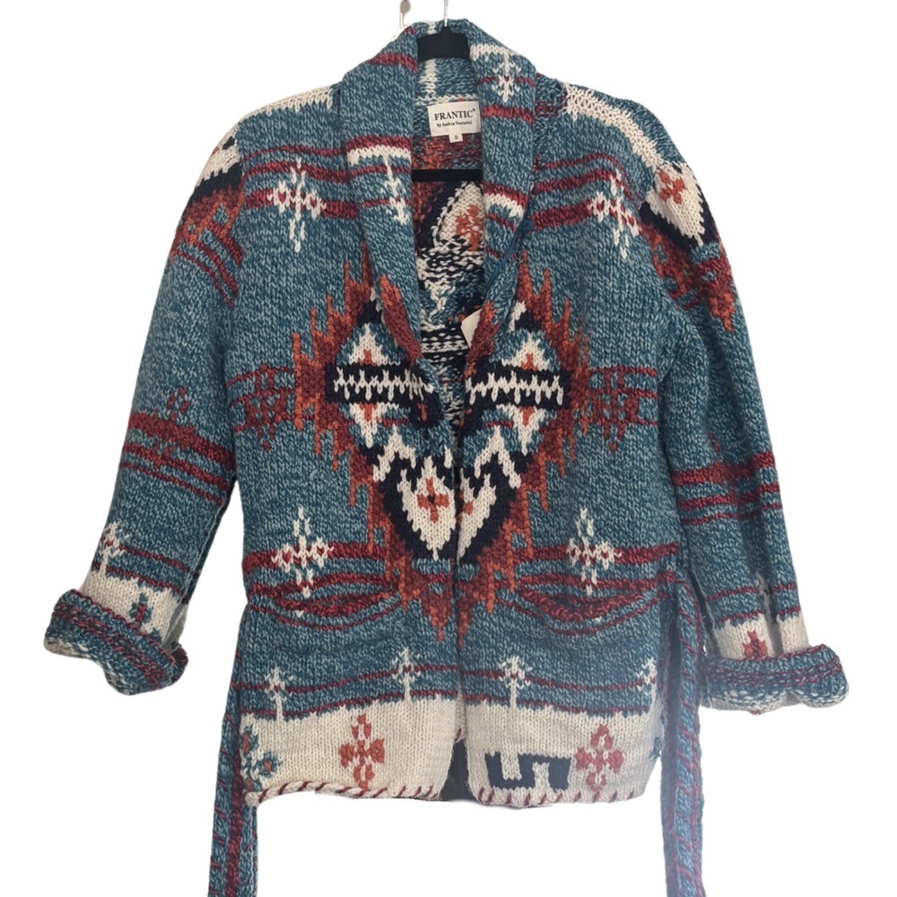 Frantic Las Cruces Wrap Sweater